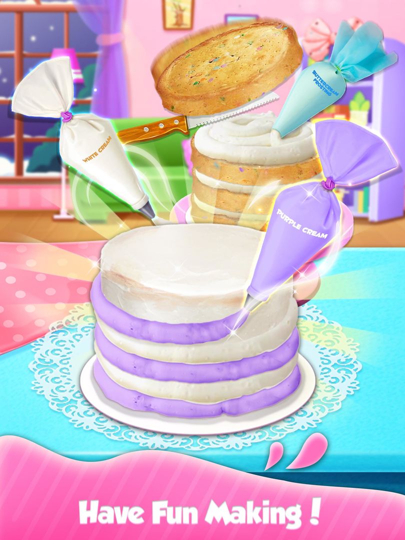 Screenshot of Ice Cream Cone Cake Maker
