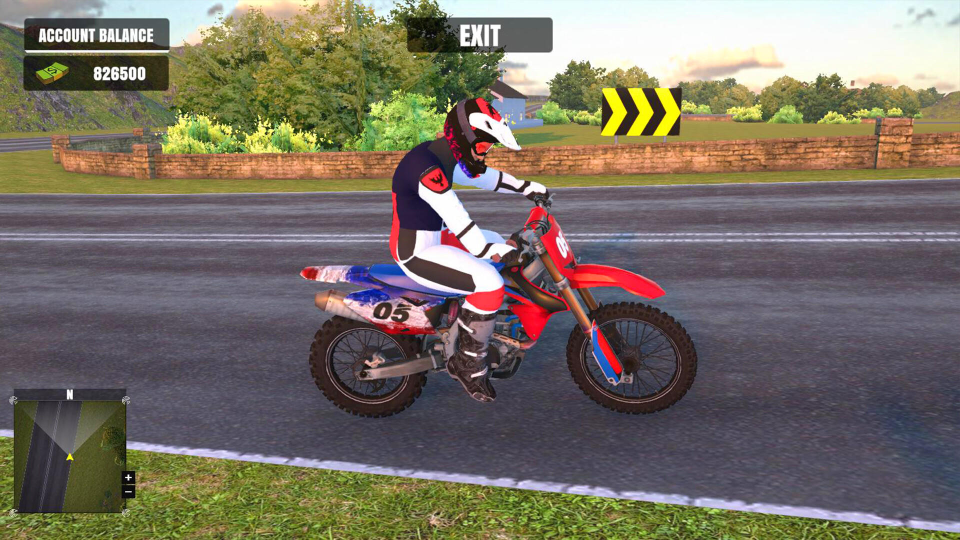 Real Motocross Driving Simulator ภาพหน้าจอเกม