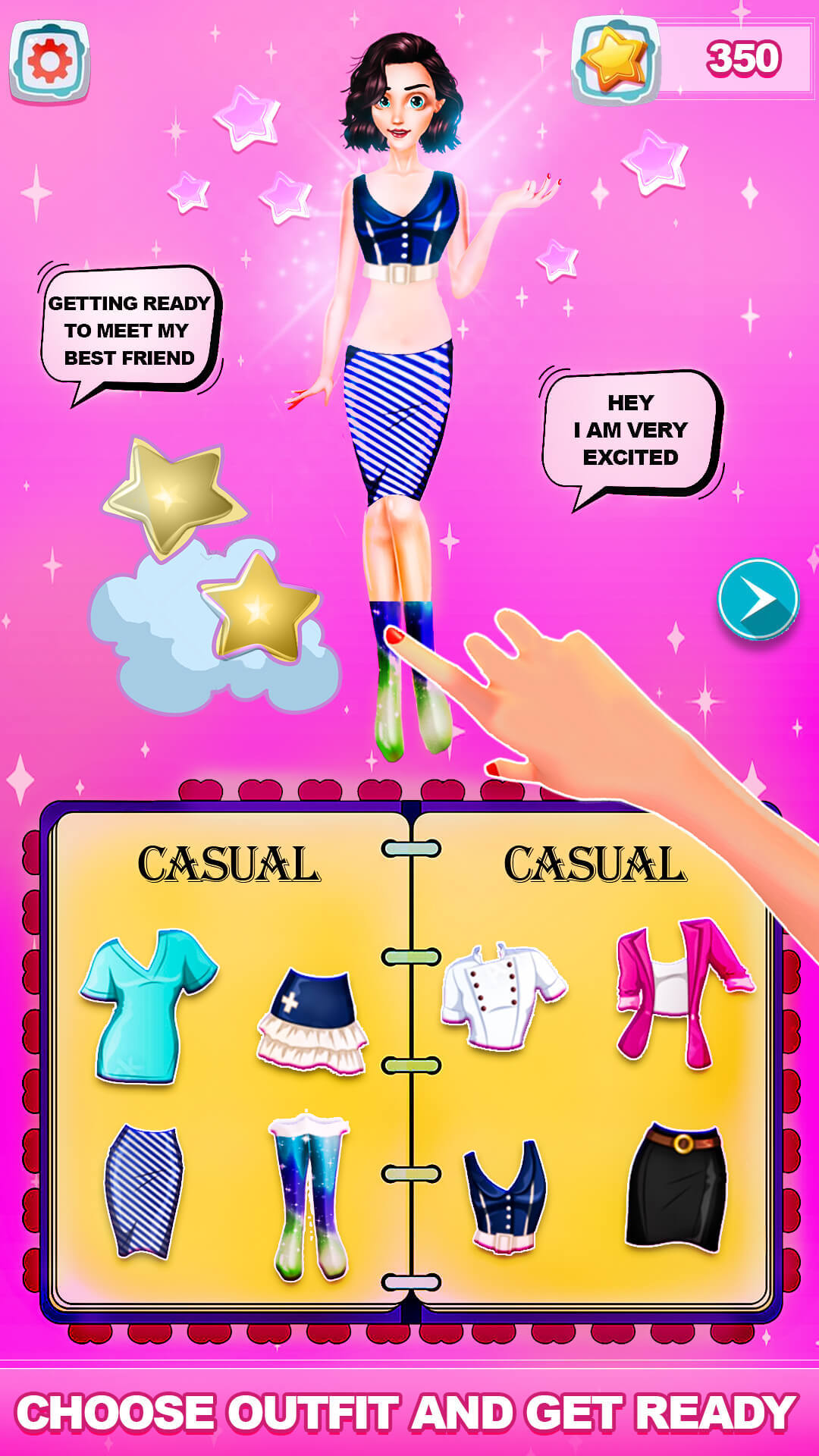 Boneca da Sorte Jogos de Vestir versão móvel andróide iOS apk