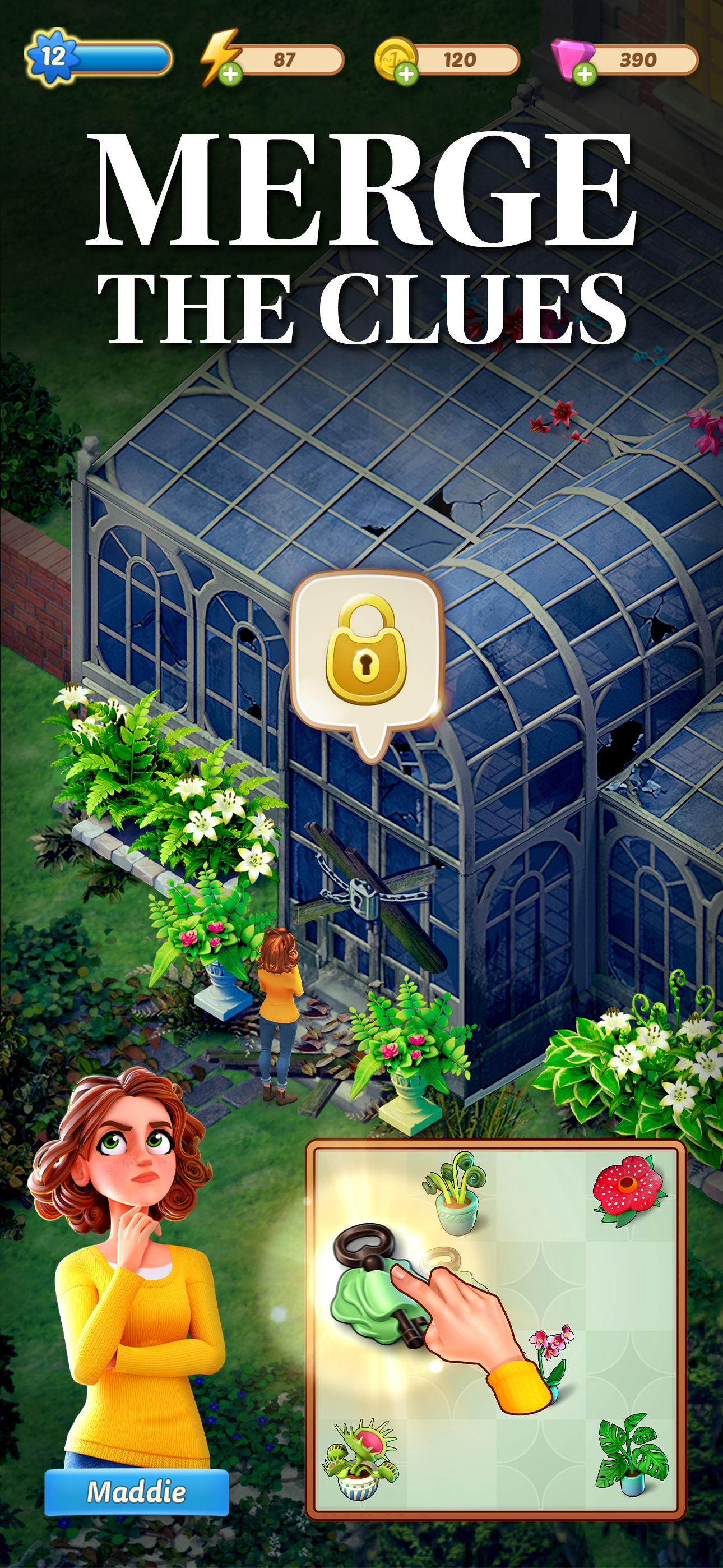 Merge Mansion: Mystery & Story Game Screenshot
