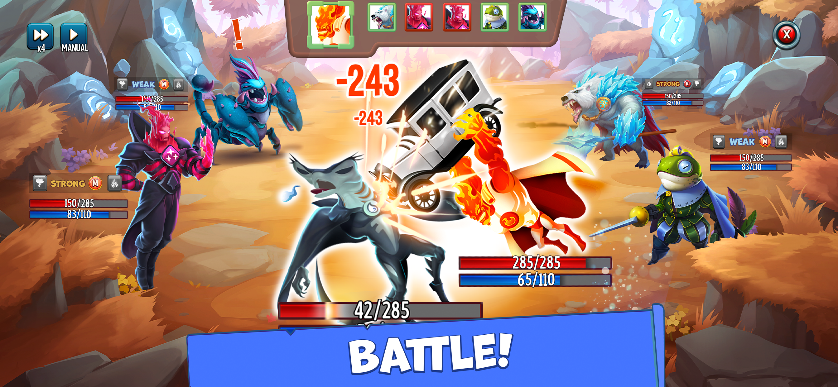 Monster Legends Game Screenshot