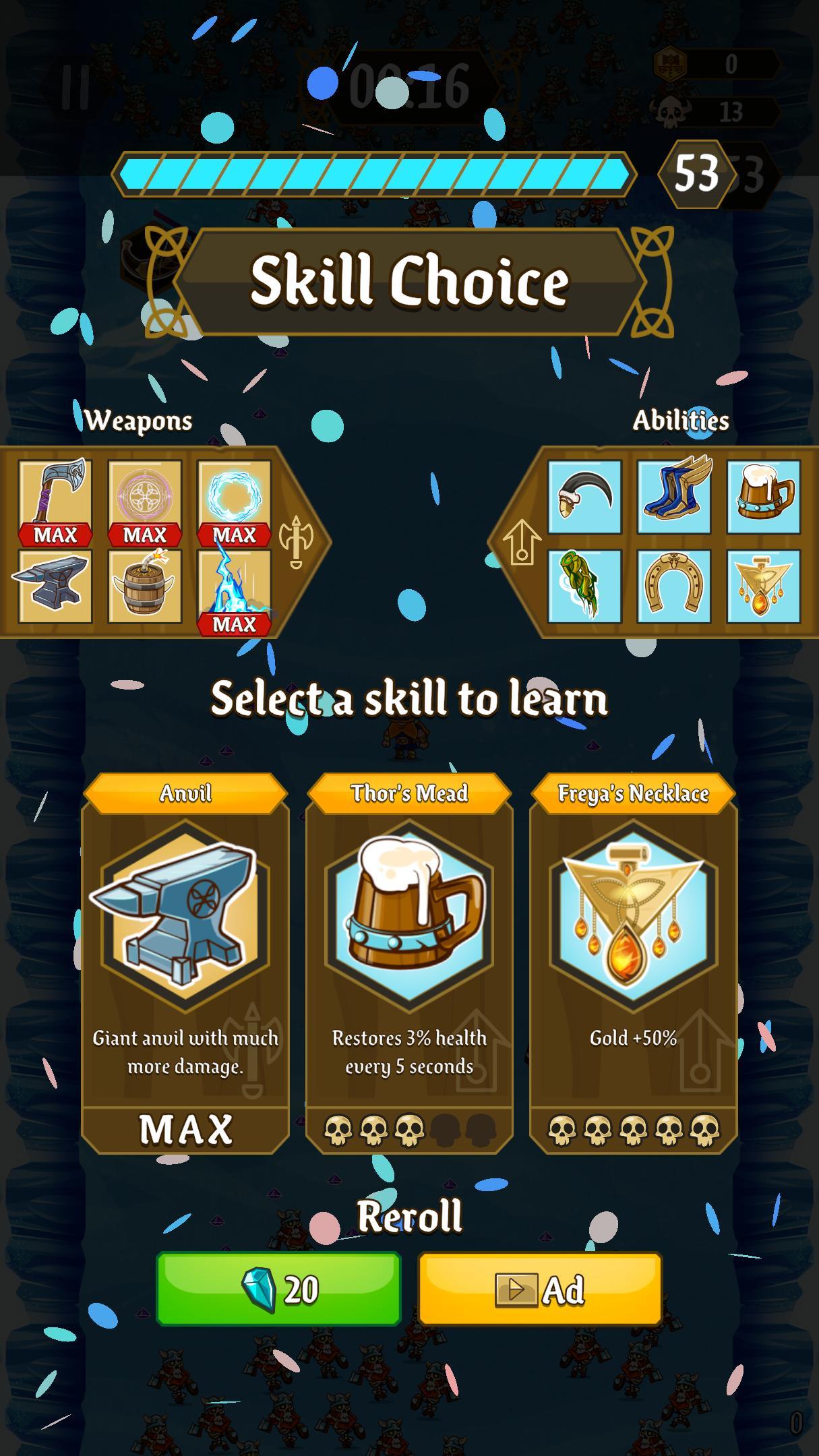 Viking Raider: Hordes from Hel ゲームのスクリーンショット