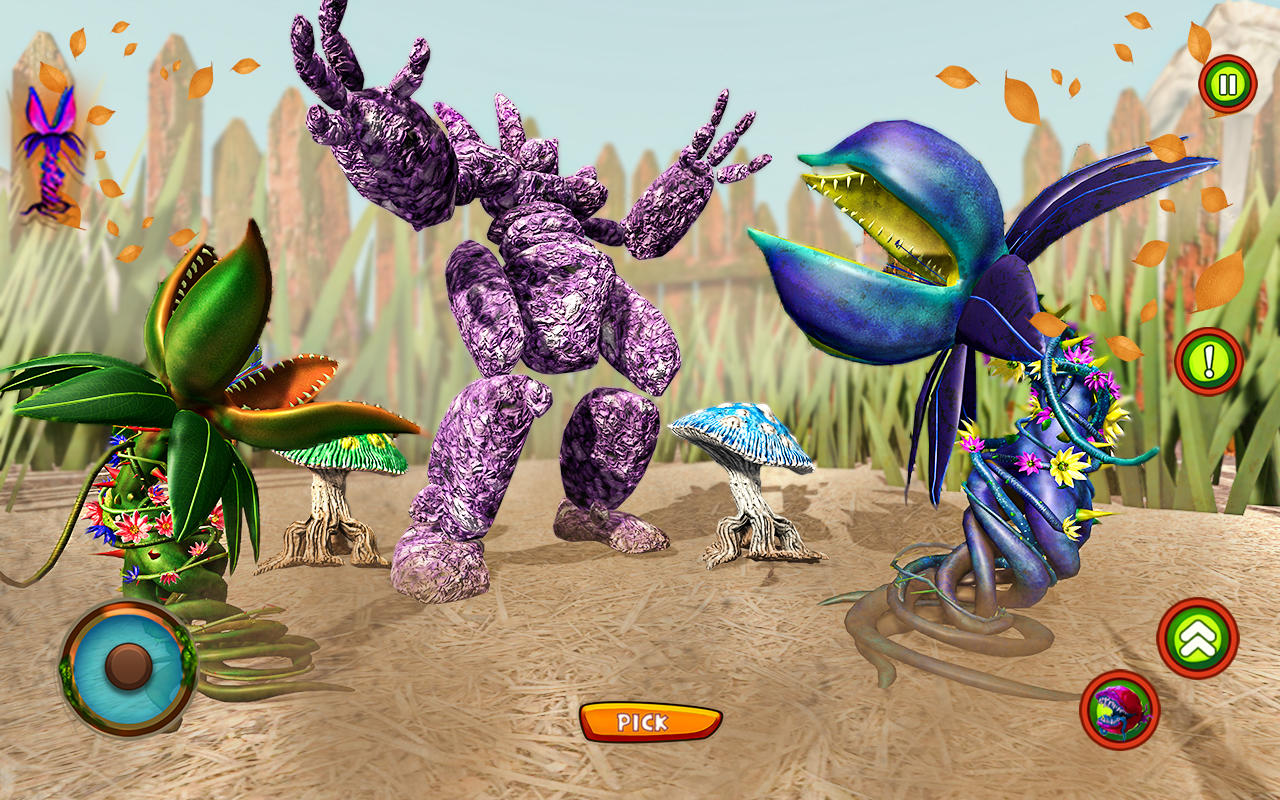 Mutant Plant Monster Simulator ภาพหน้าจอเกม