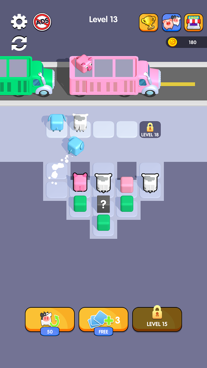 Animals Color Jam:Sort Order Game Screenshot