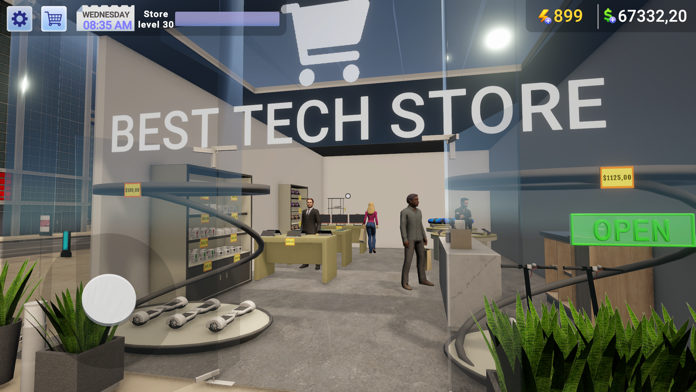 Captura de Tela do Jogo Electronics Store Simulator 3D