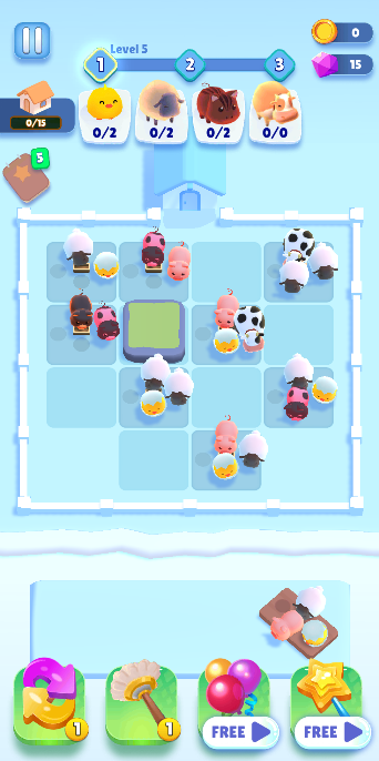 Cuplikan Layar Game Farm Fumble