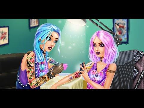 Punk Princess - Tattoo Design 비디오 스크린샷