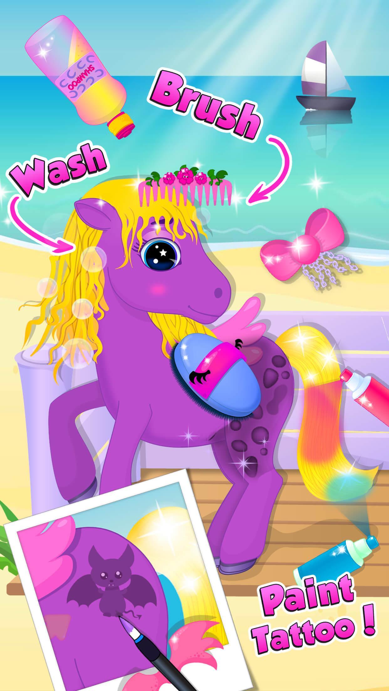 Monster Sisters Summer Party Game Screenshot