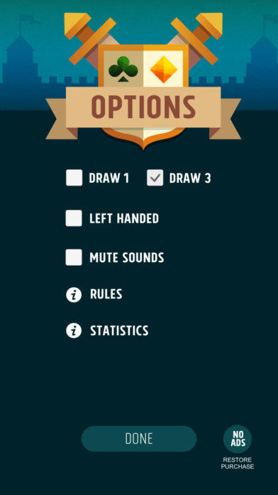 Solitaire by ARJ Game Screenshot