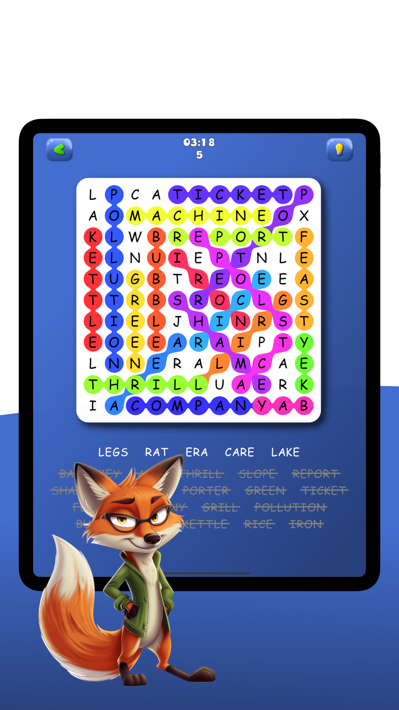 Word Search Game Screenshot