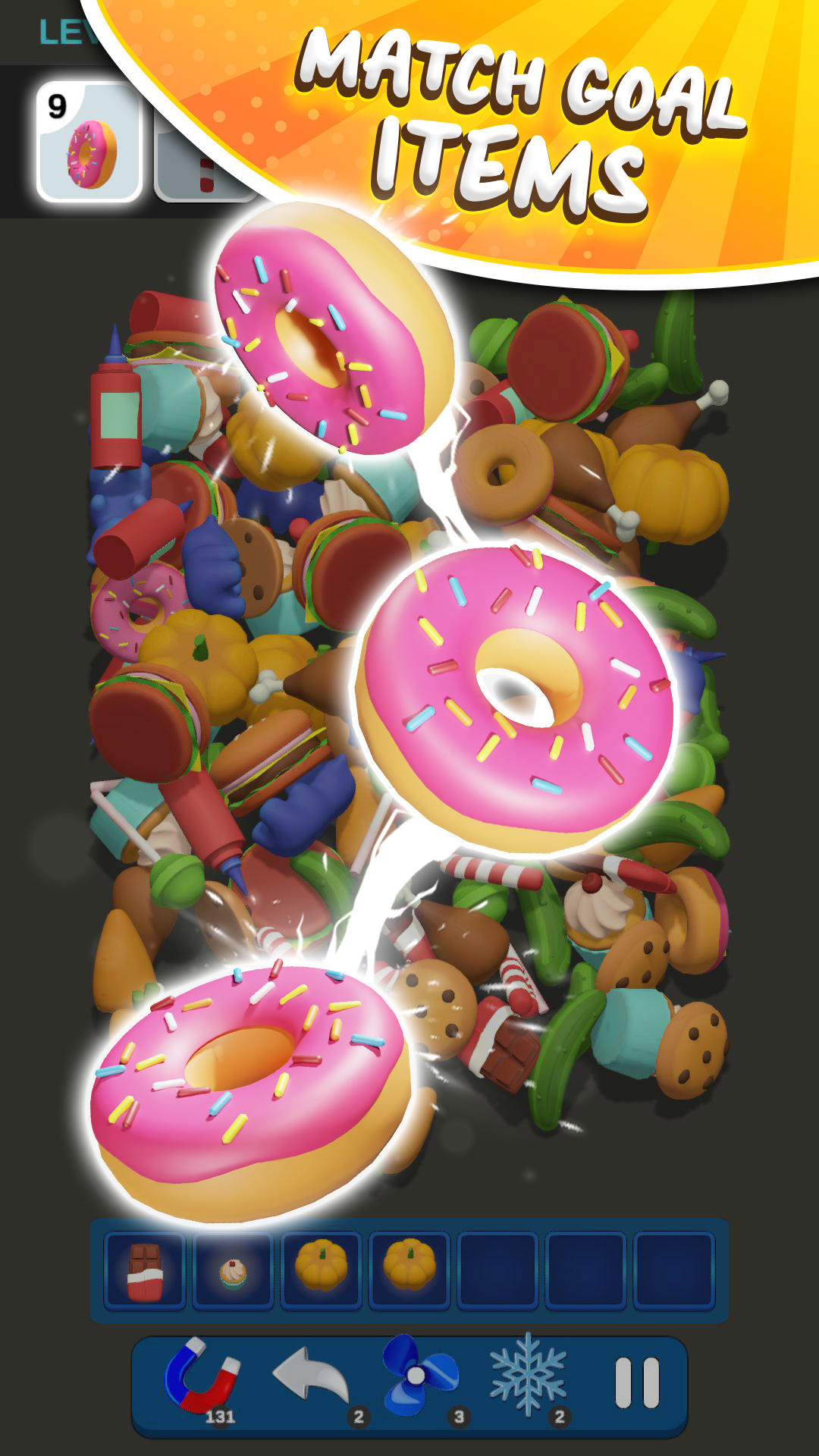 Triple Find 3D Game Screenshot