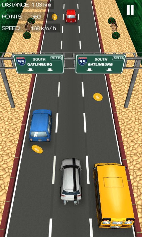 Screenshot of Car Traffic Race