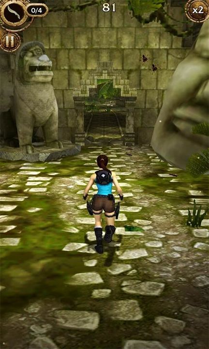 Puzzle Relic Run Lara Croft Game Screenshot