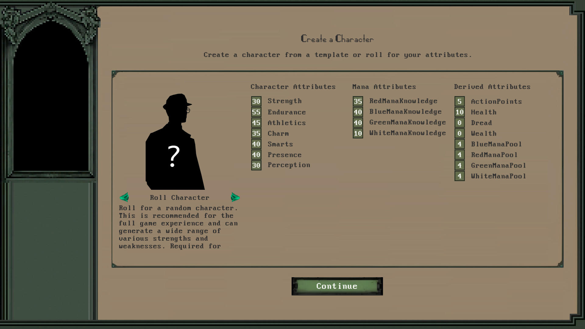 Arcana Noir Game Screenshot