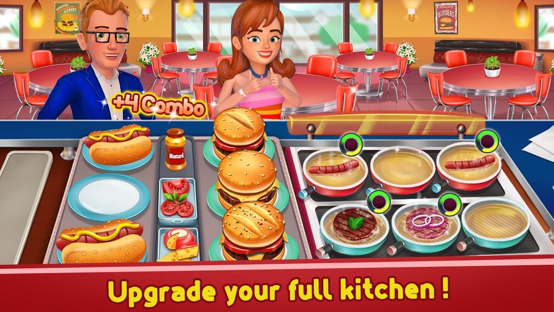 Kitchen Madness - Restaurant Chef Cooking Game screenshot game