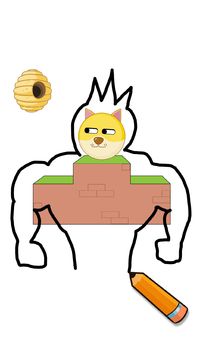 Скриншот игры Drawing: Draw one part funny!