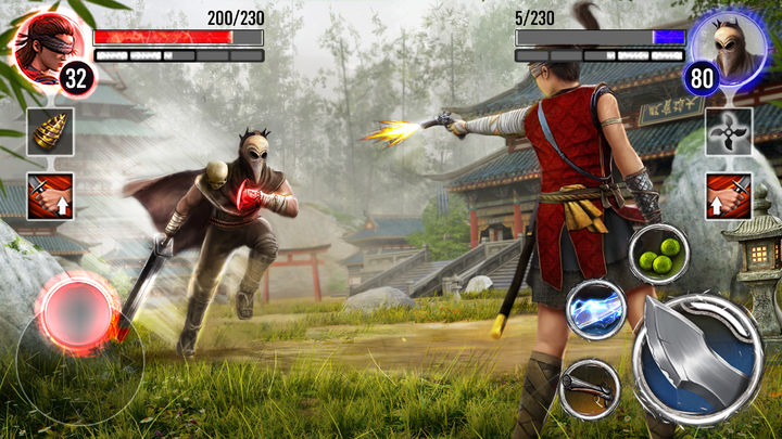 Screenshot 1 of Ninja Ryuko: 닌자영웅싸움오프라인 게임 1.3.1