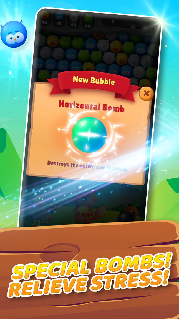 Screenshot of Bubble Shooter: Animal World
