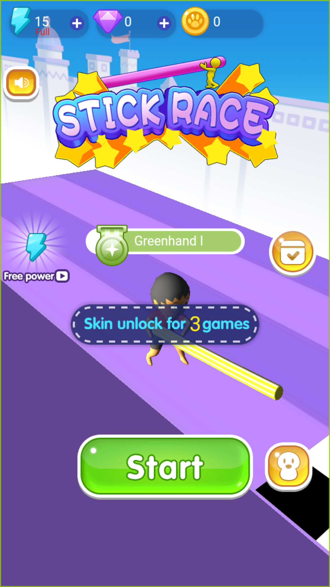 Stick Race Game Screenshot