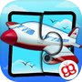 乗り物ジグソーパズル123の