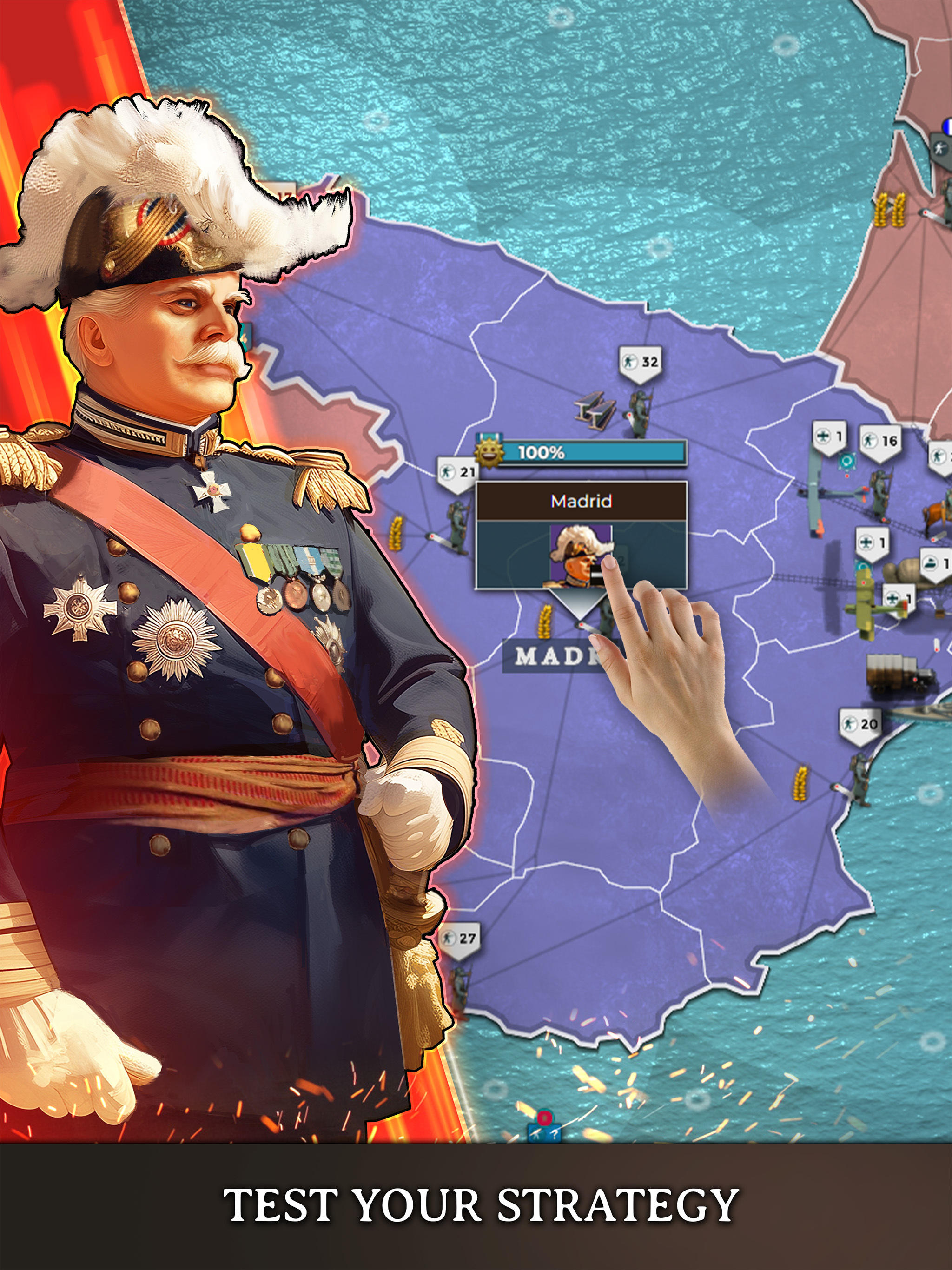 Supremacy 1914 - World War 1 ภาพหน้าจอเกม