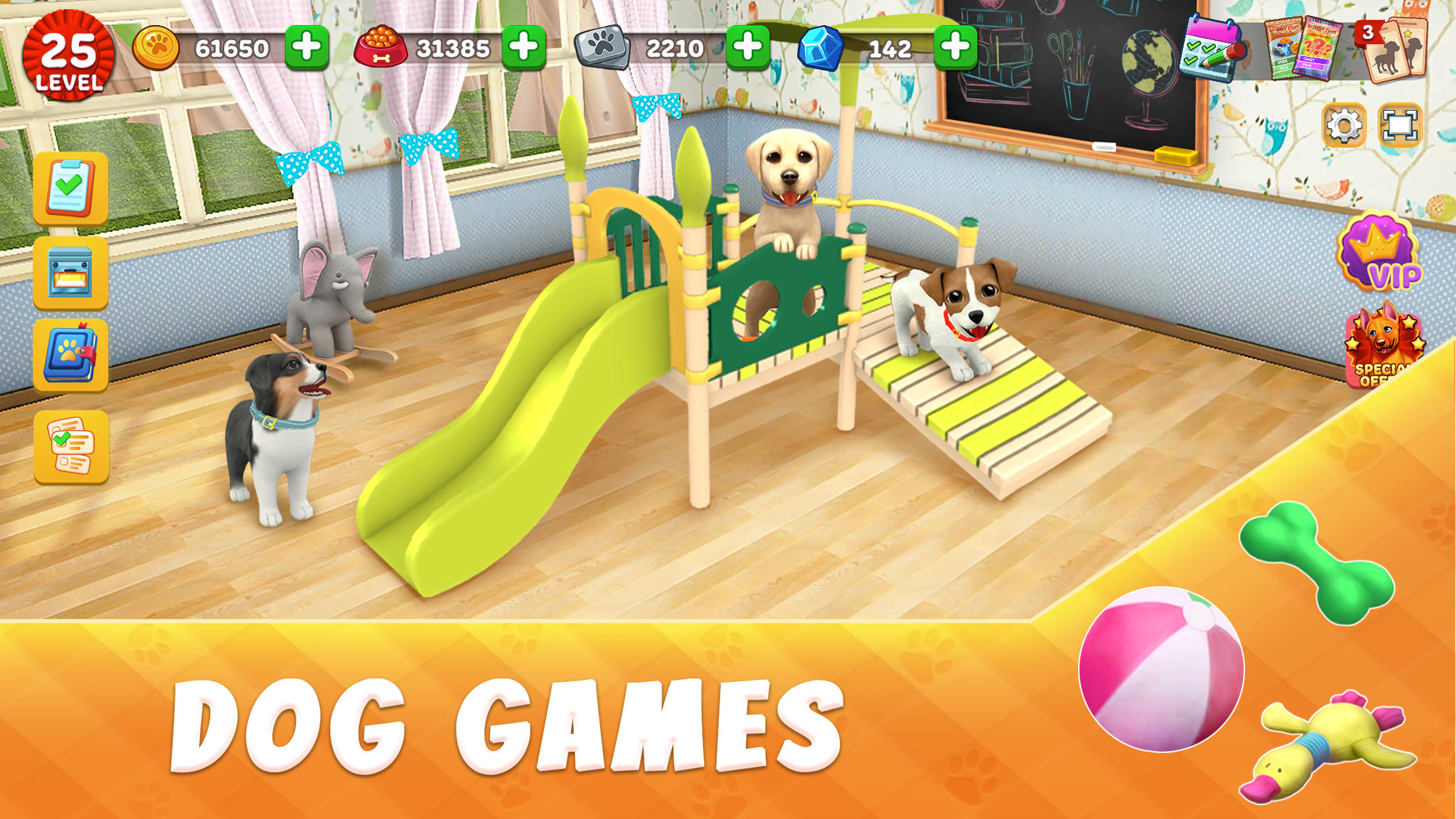 Dog Town: Pet Shop Game, Care & Play with Dogのキャプチャ
