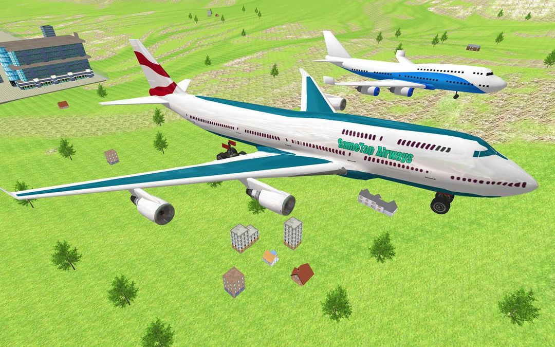Airplane Fly Simulator 게임 스크린 샷