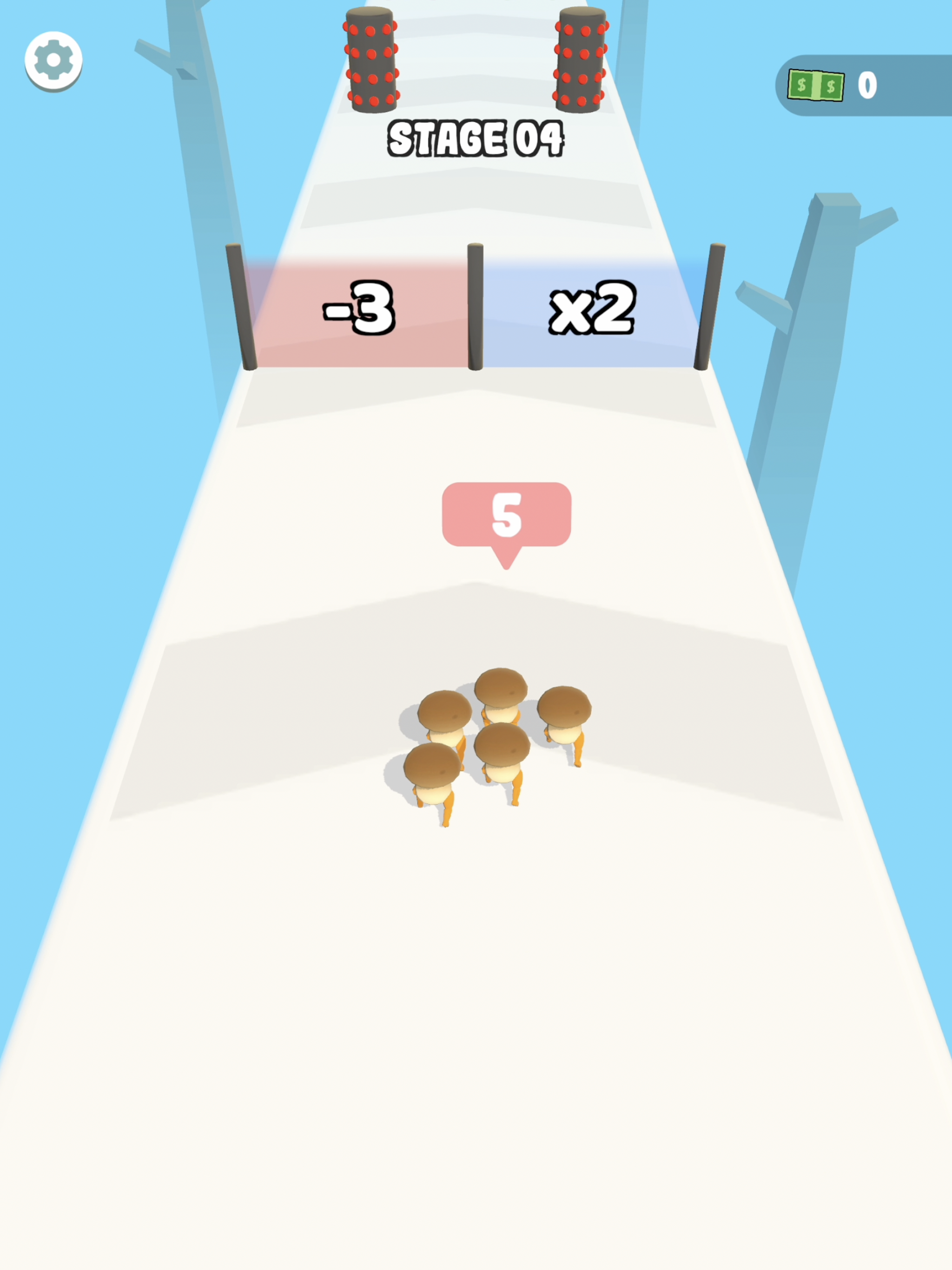 Mush Run! ゲームのスクリーンショット