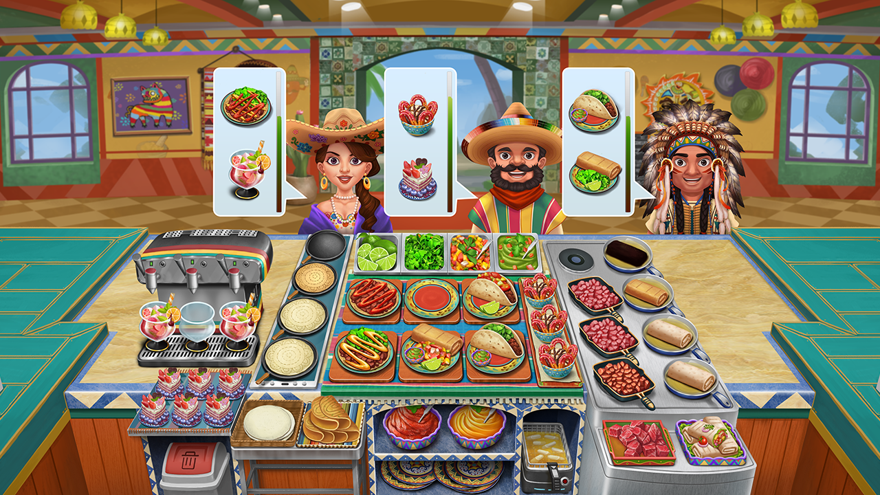 Cuplikan Layar Game Crazy Cooking - Star Chef