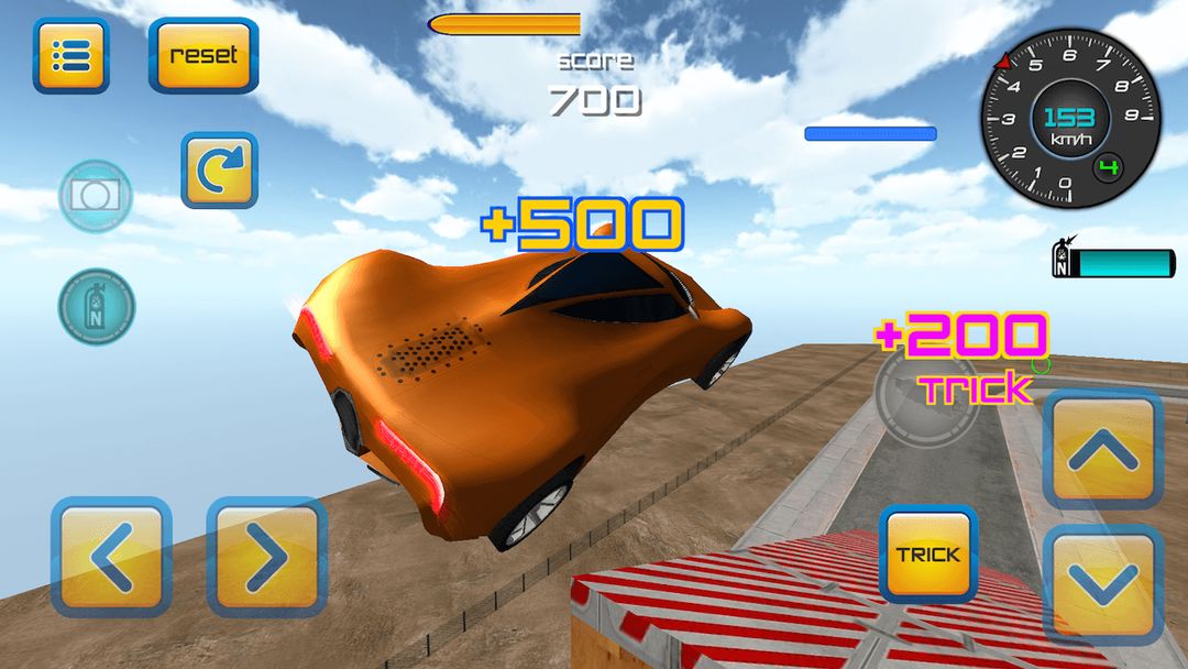Industrial Area Car Jumping 3D ภาพหน้าจอเกม