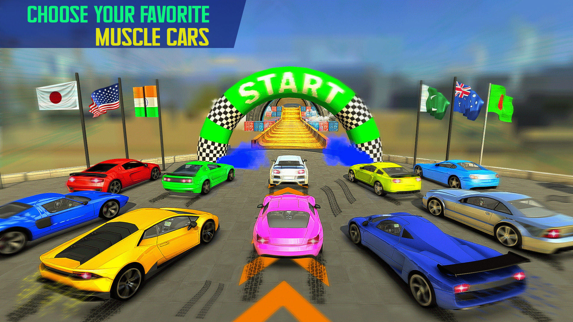 Ramp Car Games: GT Car Stunts ภาพหน้าจอเกม