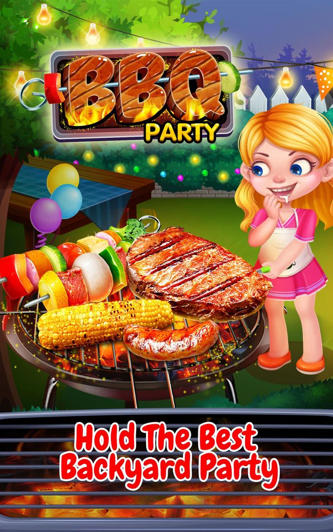 Crazy BBQ Backyard Party 게임 스크린 샷
