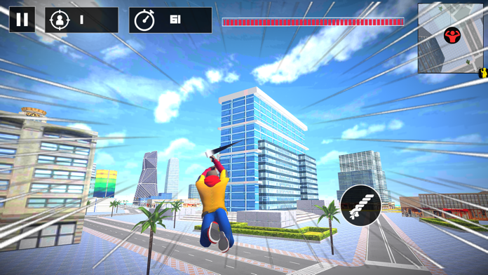 Grand Rope Super Hero Games Game Screenshot