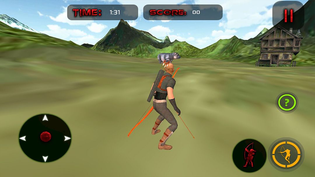 Screenshot of Bow Arrow Wild Animal hunting