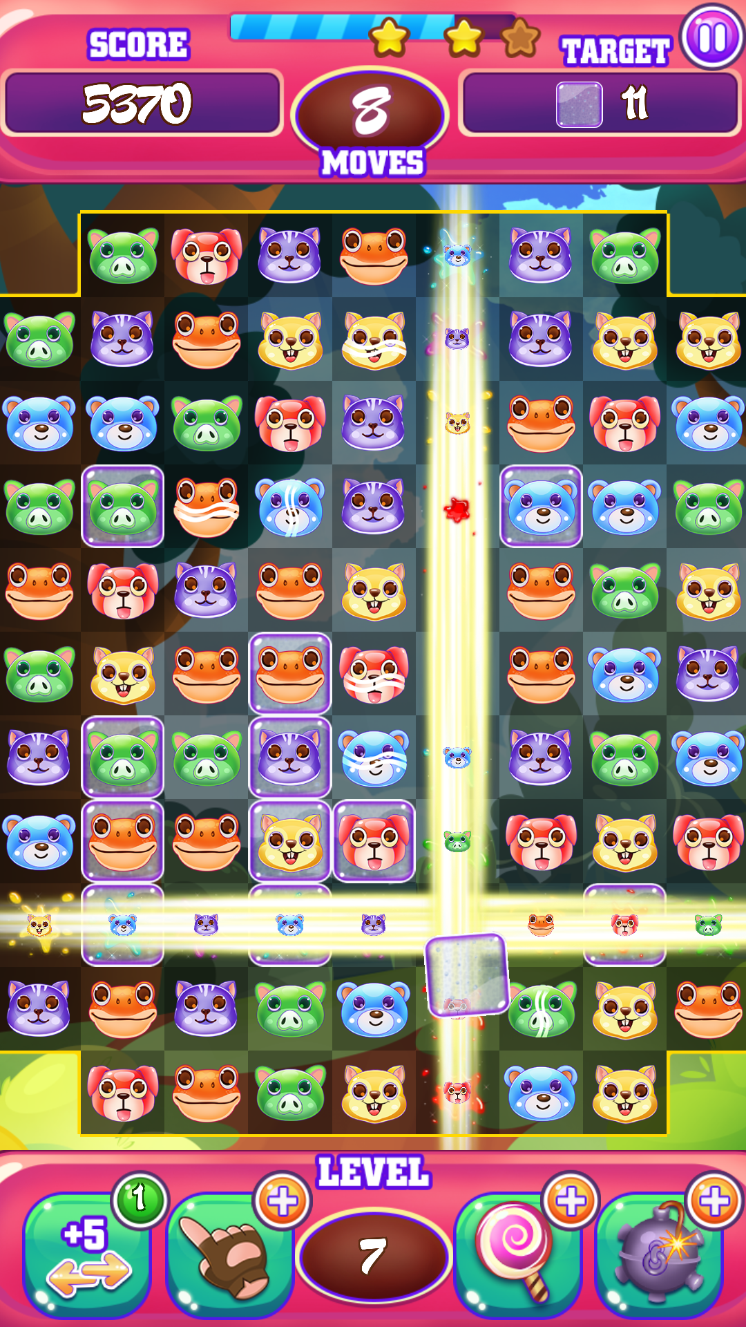 Land of Gardens: Match 3 Game Screenshot