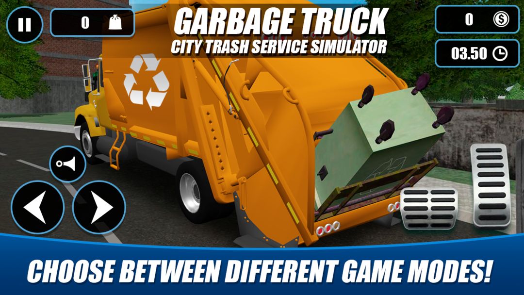 Screenshot of Garbage Truck - City Trash Service Simulator