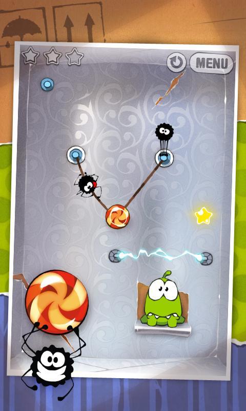 Cut the Rope GOLD ゲームのスクリーンショット