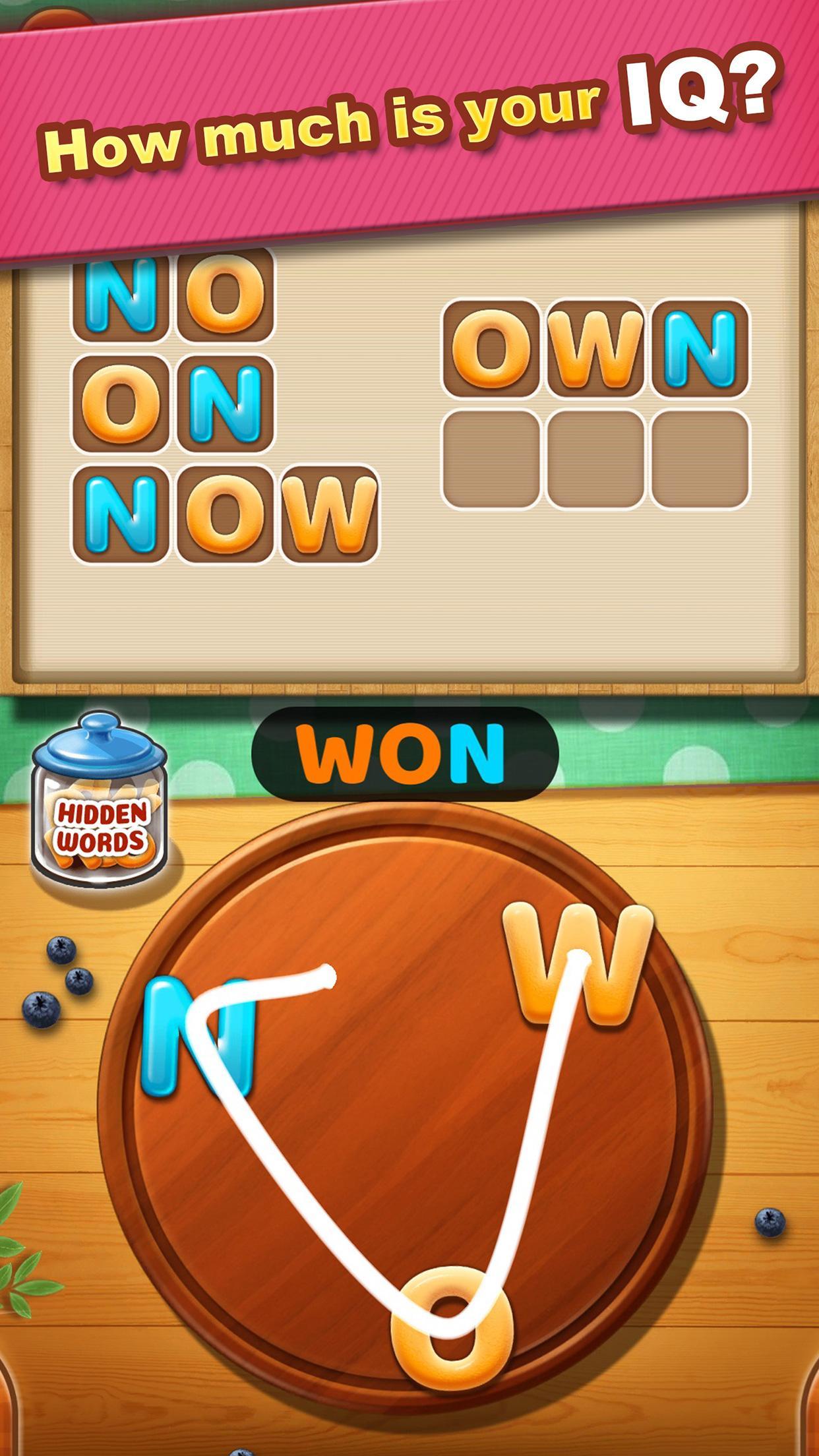 Word Puzzle - Cookies Jumble screenshot game