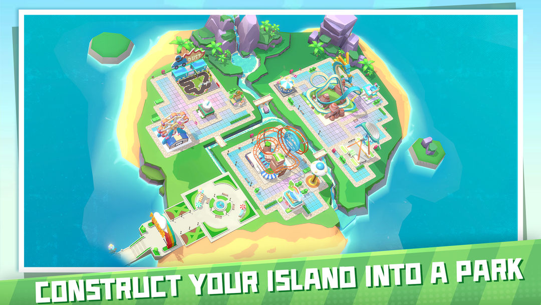 Theme Park Island ภาพหน้าจอเกม