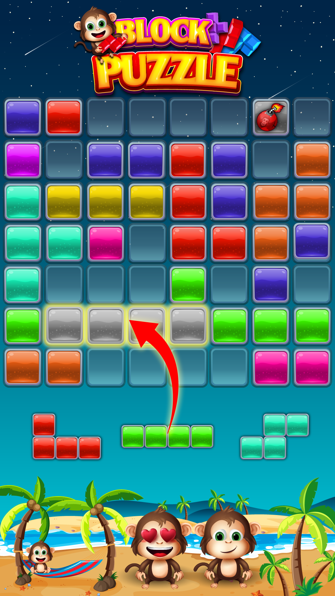 Screenshot of Block Puzzle Adventure Blast