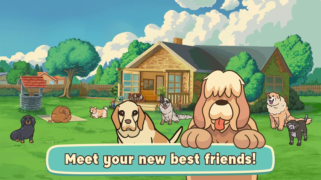 Old Friends Dog Game 게임 스크린 샷