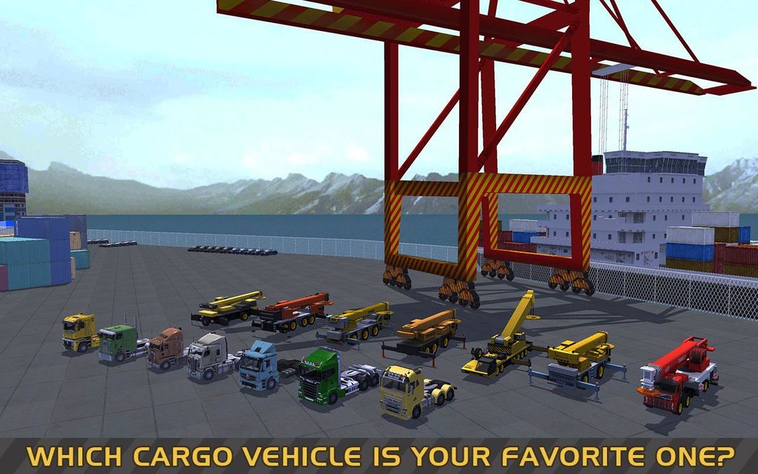 Screenshot of Truck & Crane SIM : Cargo Ship