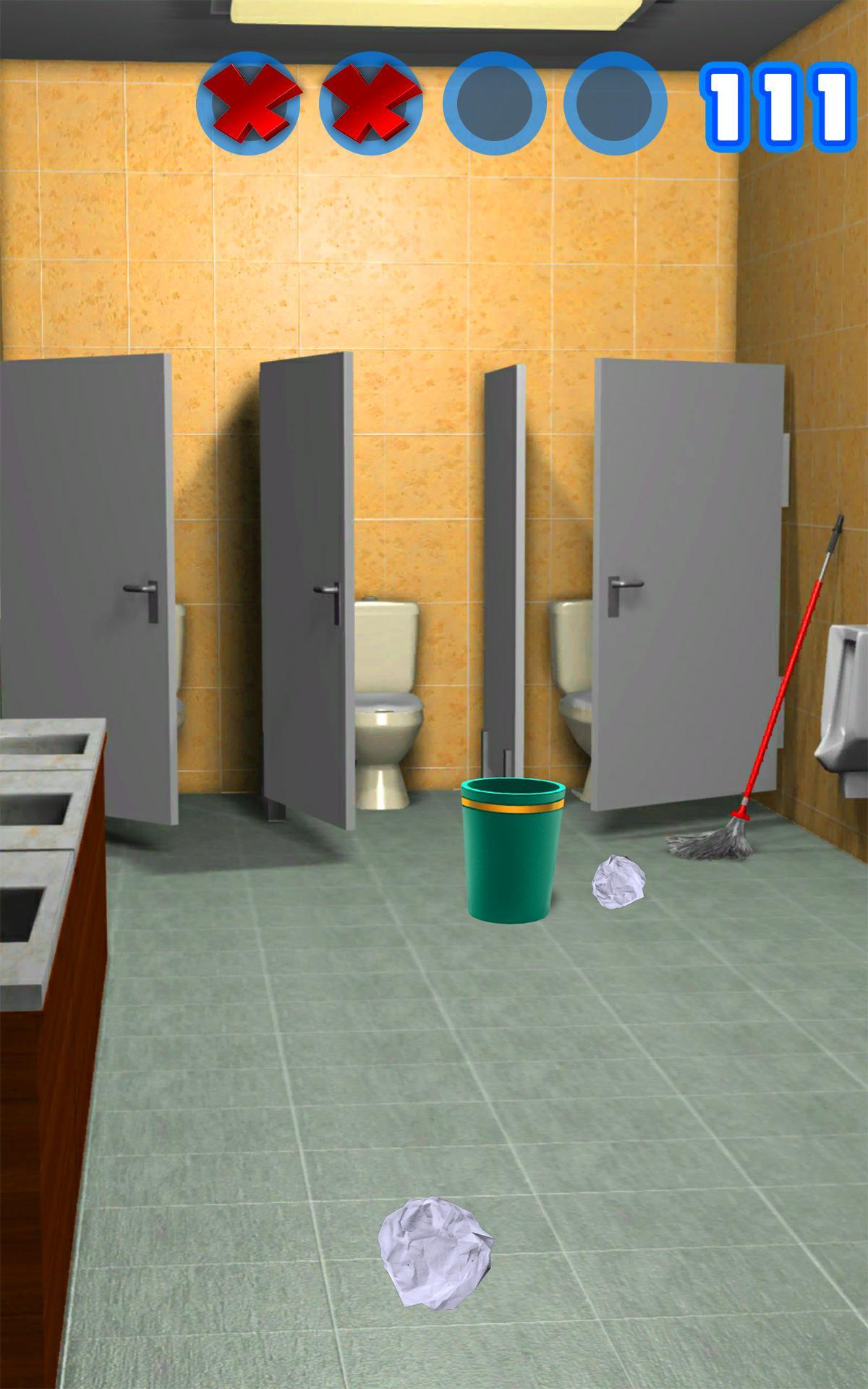 Paper Throw - Aim and Toss Game Screenshot