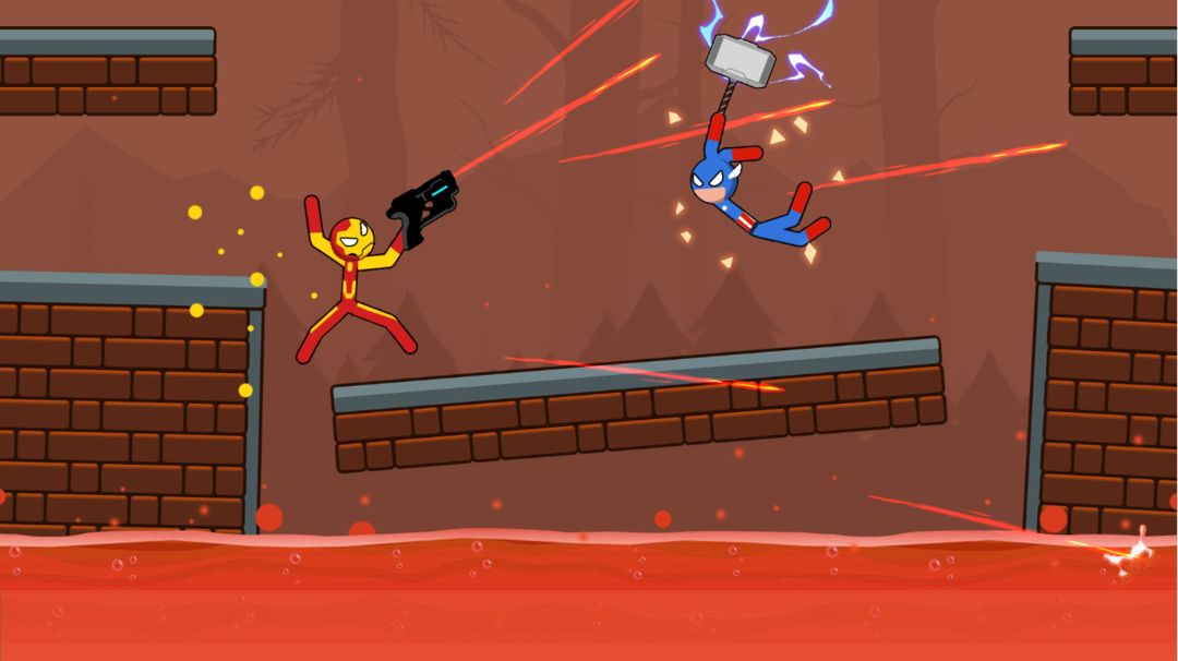 Screenshot of Supreme Stickman Fighting - Duel Stick Fight Game