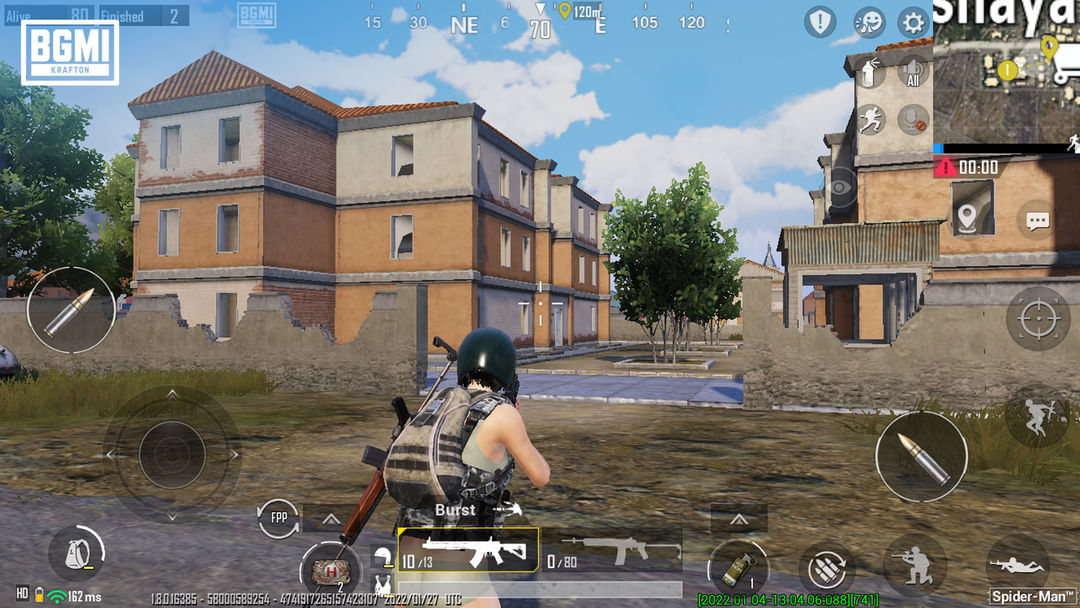 Battlegrounds Mobile Indiaのキャプチャ