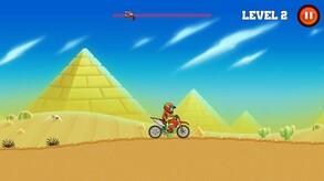 Screenshot dari video Crazy Bike Hill Racing