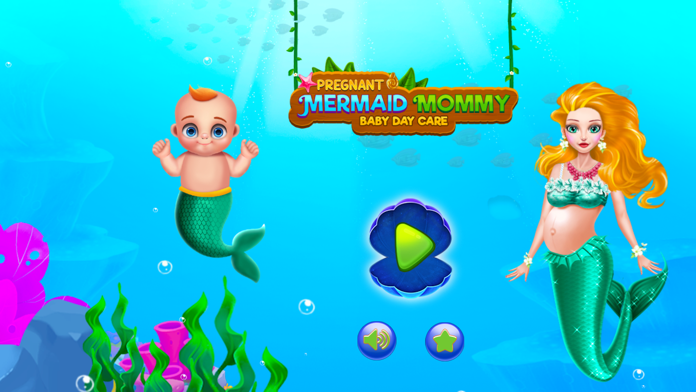 Cuplikan Layar Game Mermaid Pregnant Mommy Daycare