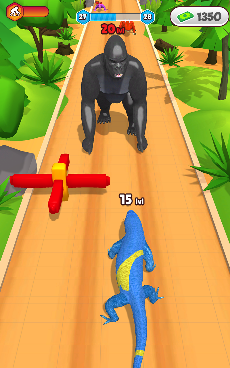 Human Evolution : Runner Game Game Screenshot