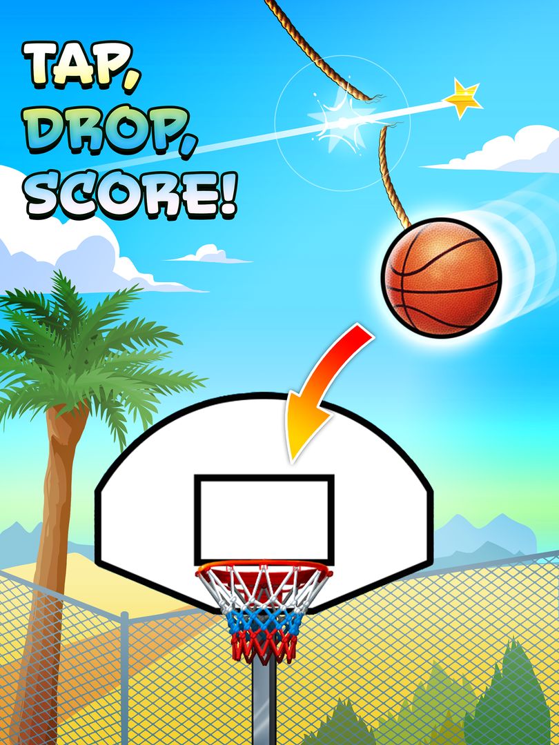 Basket Fall screenshot game