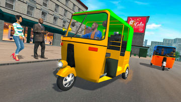 Grand Tuk Tuk Rickshaw Game Game Screenshot